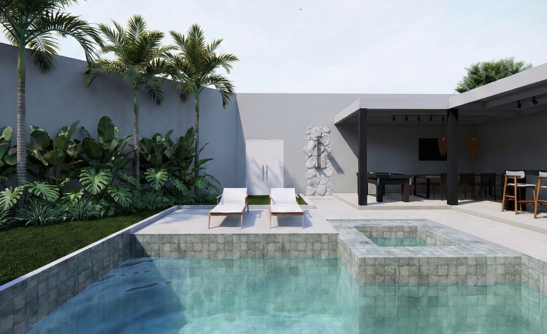 Casa Âmago, vista geral do projeto